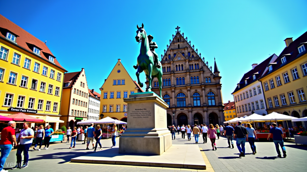 Alter Markt und Magdeburger Reiter - Sehenswürdigkeiten in Magdeburg