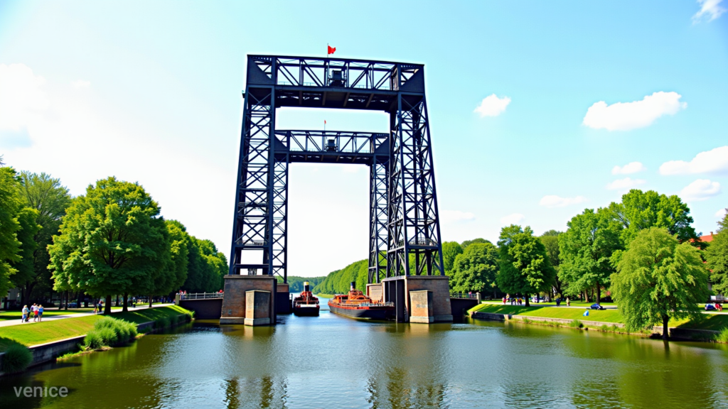 Schiffshebewerk Rothensee- Sehenswürdigkeiten in Magdeburg